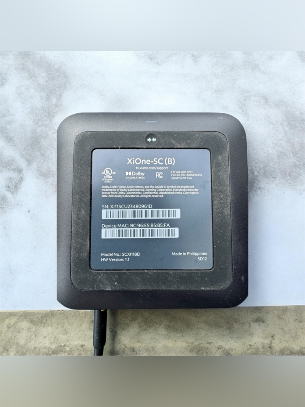 Xfinity XiOne-SC B Stream Box - Picture 3 of 3